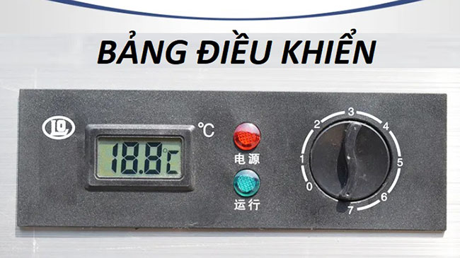 Bảng điều khiển tủ mát 330l 