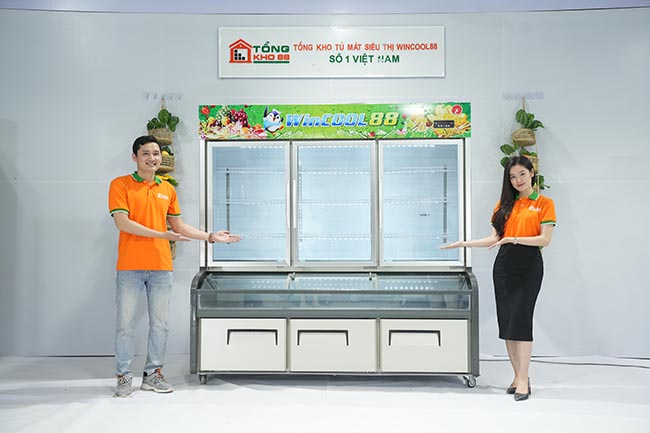 Đặc điểm nổi bật tủ mát siêu thị 1650L 3 chế độ 