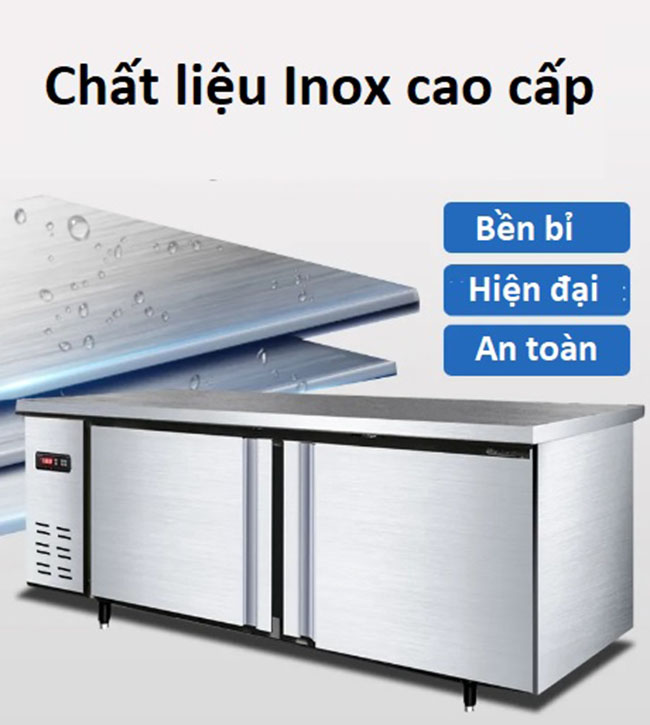 Đặc điểm nổi bật của tủ mát 220L Inox 