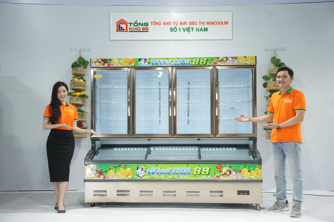 Đặc điểm nổi bật tủ mát 4 cánh 1670L 2 chế độ 