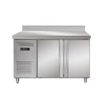 Tủ mát 470 lít Inox bàn thớt có khay