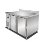 Tủ mát 470 lít Inox bàn thớt có khay