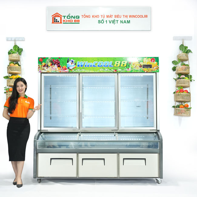 Tủ 3 cánh 1650L 3 chế độ 