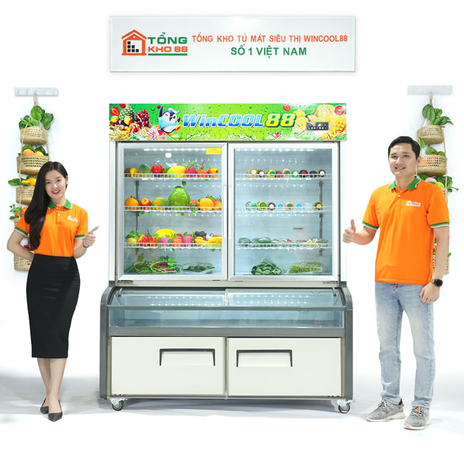 Tủ mát 2 cánh 1200L 