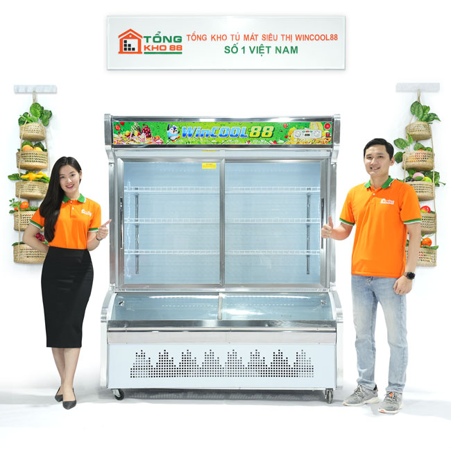 Tủ mát 2 cánh 1050L 2 chế độ 